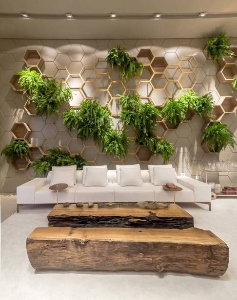 taman vertikal dalam rumah