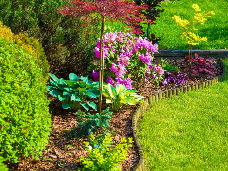 konsep desain taman minimalis depan rumah