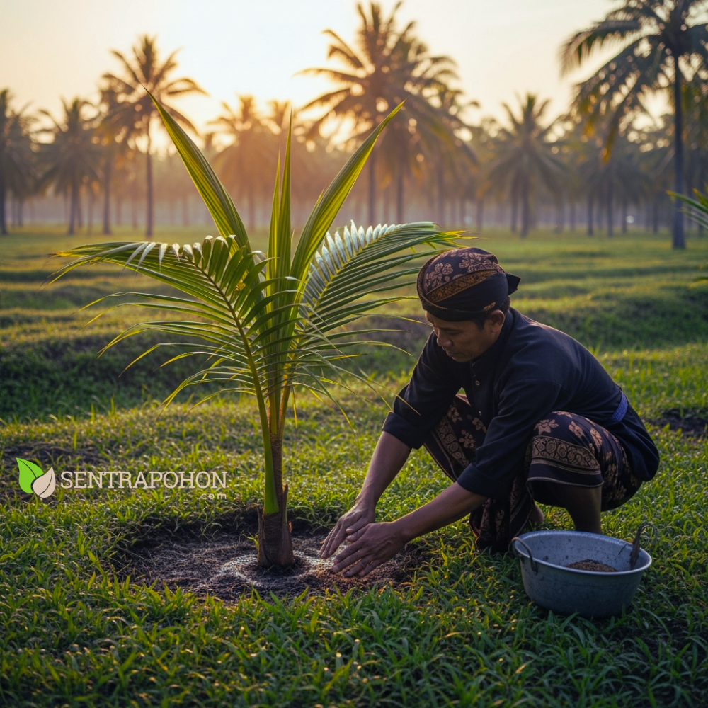 KELAPA 4 &bull; Cara Menanam Pohon Kelapa: Panduan Lengkap dari Bibit hingga Berbuah