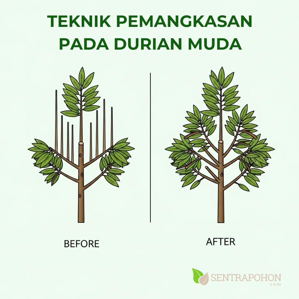 durian 3 1 &bull; Panduan Lengkap Cara Menanam Durian & Merawatnya Agar Cepat Berbuah