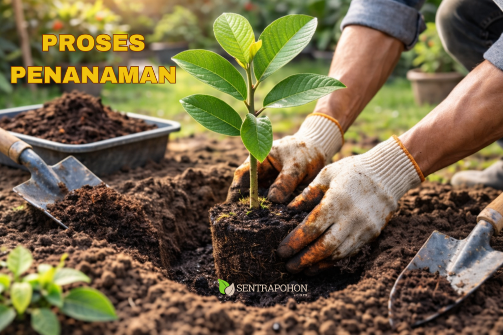 jambu biji 2 &bull; Cara Menanam Jambu Biji (Kristal & Merah) Agar Buah Besar & Renyah